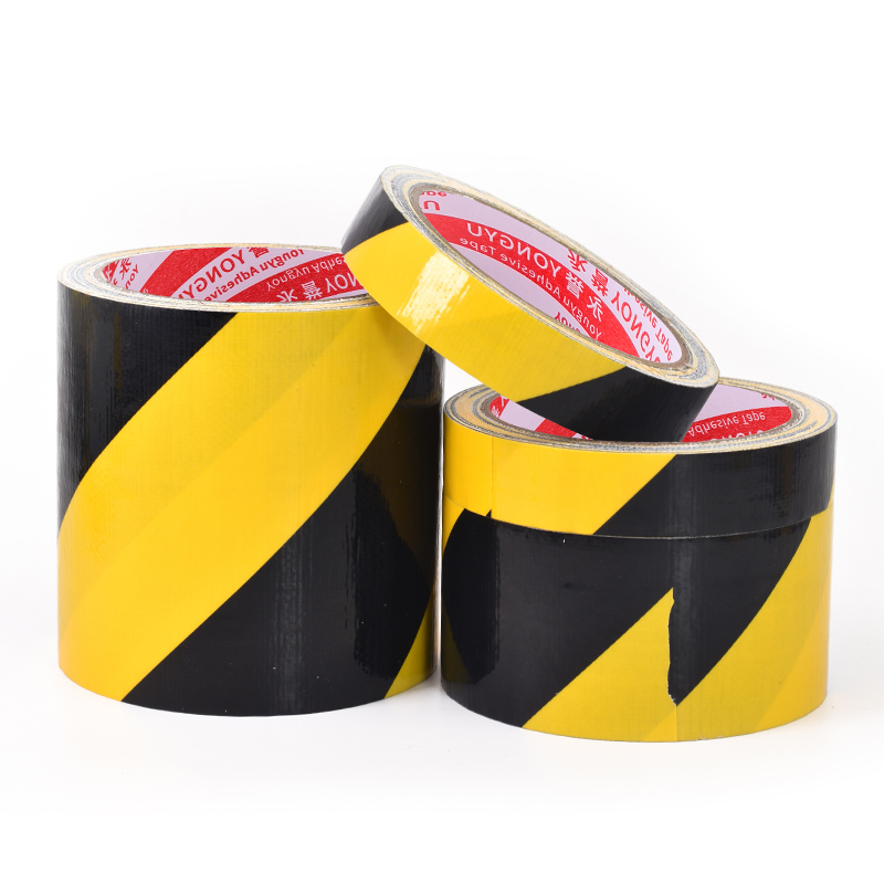 Candy Sour Strip - Zwart en geel veiligheidstape waarschuwings- en