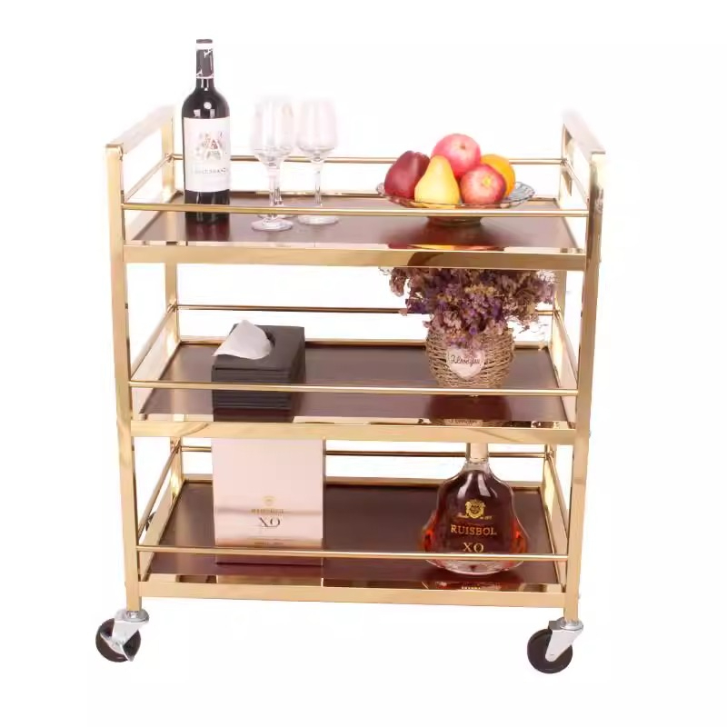 Food Snacks Delivery - Eetwagen, wijnkar, eetkamer, hotelkar, voedselbezorgkar, activiteitenkar,