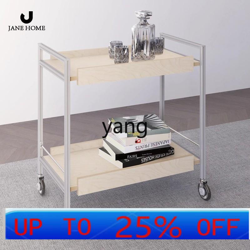 Food Snacks Delivery - LH minimalistische dubbelwandige trolley, afneembare sofa,