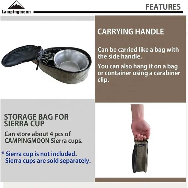 CAMPINGMOON S220-B Canvas Mini - Food Snacks Delivery recensie en prijs