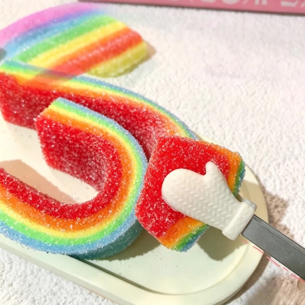 Zachte regenboogstrip stressba - Candy Sour Strip recensie en prijs