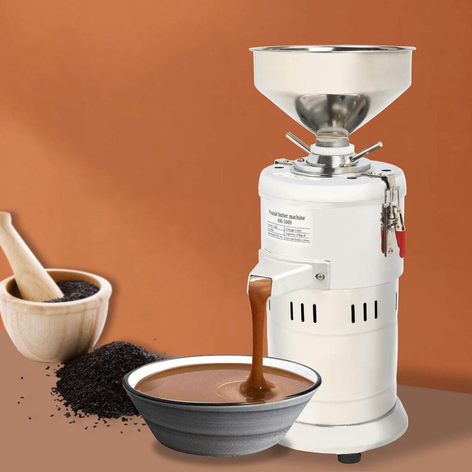 110V Pindakaasmachine, 33 lbs/ - Peanut Butter Snack recensie en prijs