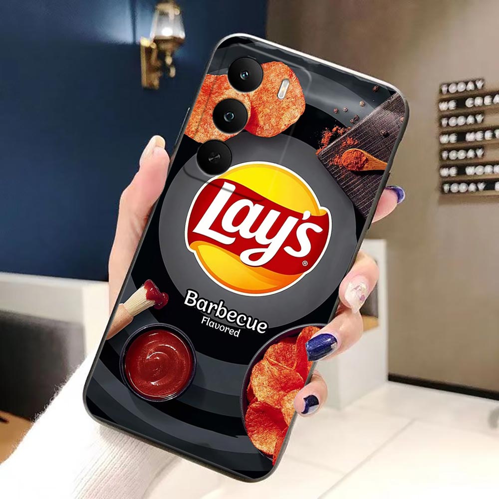 Telefoonhoesje voor Realme C10 - Food Snacks Quotes recensie en prijs