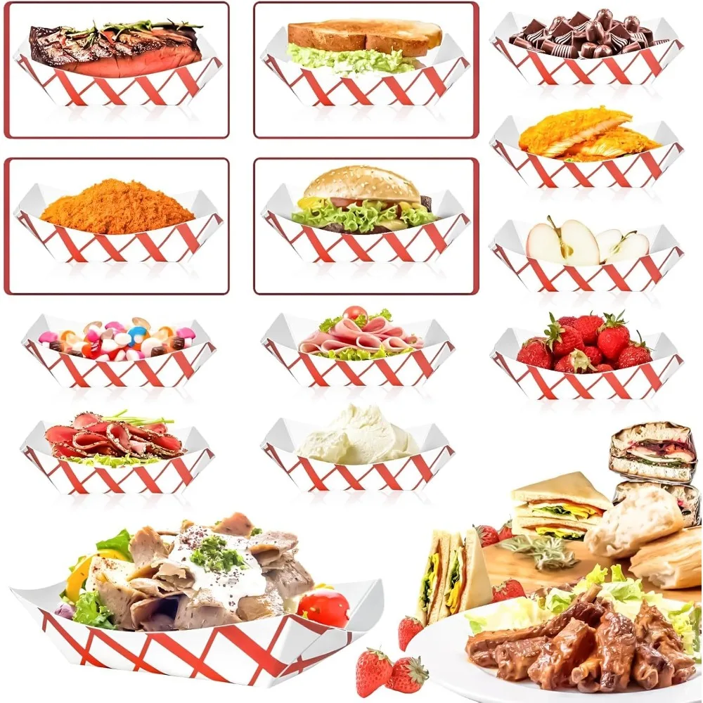 100 stuks 2lb Kraft papieren v - Food Packed Snacks recensie en prijs
