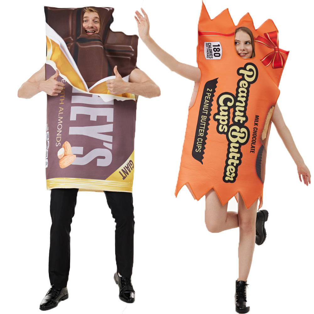 Volwassen grappige paar outfit - Peanut Butter Snack recensie en prijs